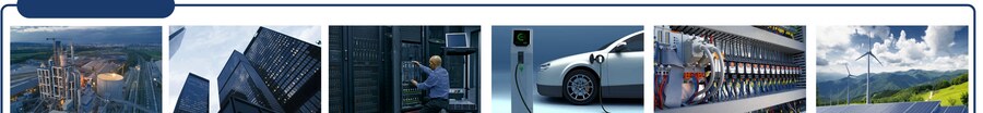 AEGIS deployed across industrial facilities, built environment, electronics and communications, transportation and logistics, electrical equipment, and ESS wind and solar power systems